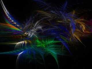 Fototapeta premium Imaginatory fractal background Image