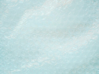 Close up air bubble warp protection goods. plastic warp Industrial packaging