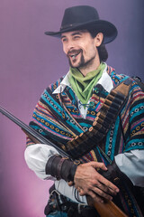 Wild West cowboy. The character