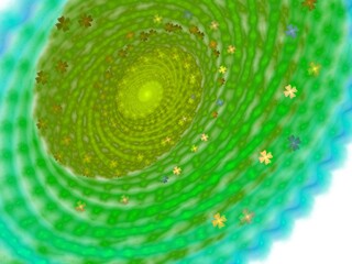 Imaginatory fractal background Image