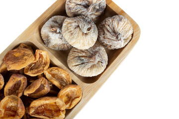 Healthy food .. Dried fruits, dried figs, dried apricots