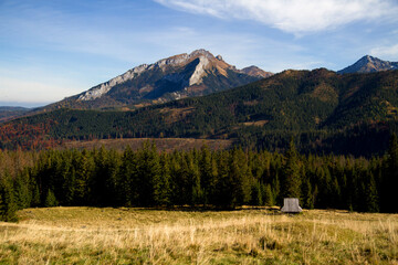 autumn in the mountains