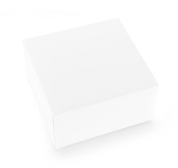 close up of a box on white background