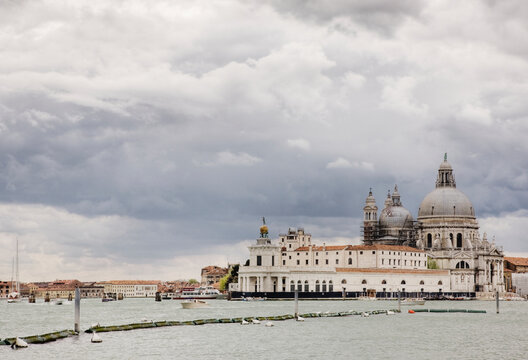 Venice lido and duomo buildings.