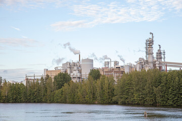 Pulp mill Kymi in Kouvola, Finland
