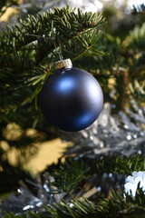 Sapin Noël decoration fête boule