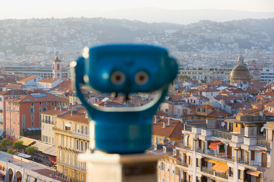 Overlooking Nice, Provence-Alpes-C�te d'Azur, France