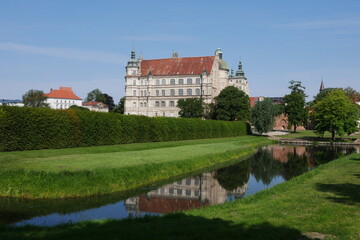 Fototapeta na wymiar Schloss in Güstrow in Mecklenburg-Vorpommern