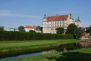 Fototapeta na wymiar Schloss Güstrow - ein Renaissanceschloss in Mecklenburg-Vorpommern