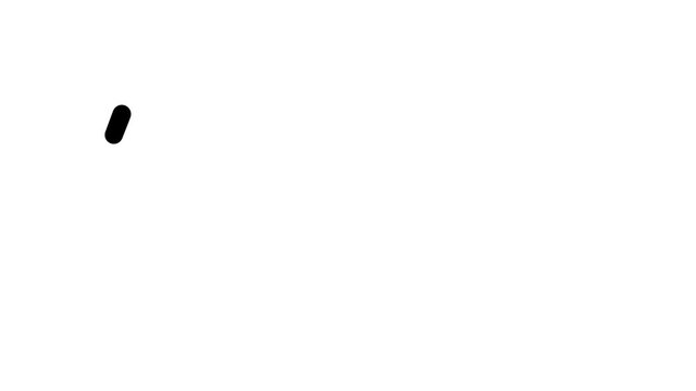 Arial Handwritten Text Animation in Various Sans-Serif Fonts and Weights