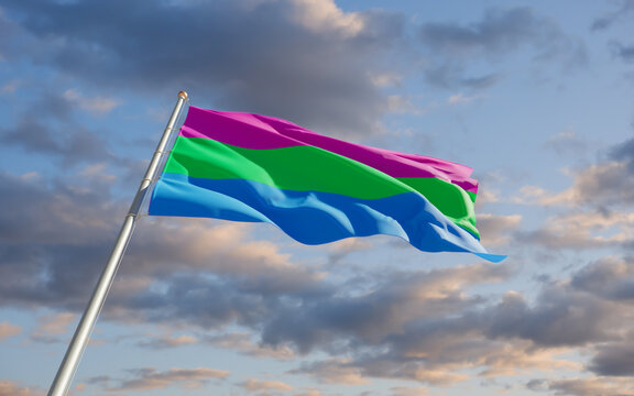 Polysexuality Pride flag