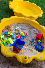 Sandbox for children.