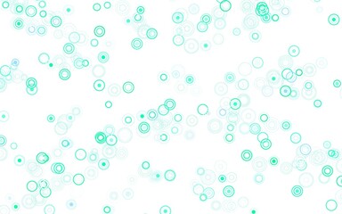 Light Blue, Green vector backdrop with dots.