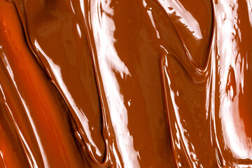 Sweet caramel pattern, top view.