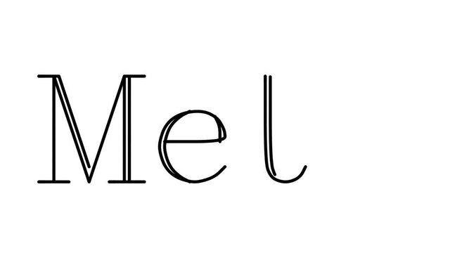 Meta Animated Handwriting Text in Serif Fonts and Weights