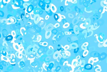 Light Green vector texture with disks.