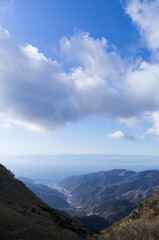 Obraz premium 達磨山展望台からの景色