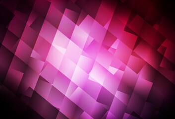 Obraz premium Dark Pink vector template with rhombus.