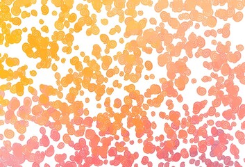 Light Yellow, Orange vector backdrop with bent lines.