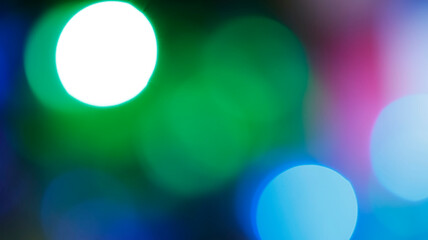 abstract bokeh light. christmas festival