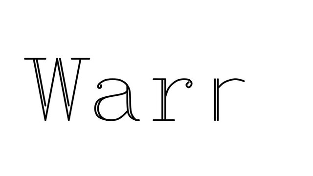 Warm Animated Handwriting Text in Serif Fonts and Weights