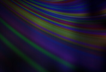 Dark Blue, Green vector glossy abstract backdrop.