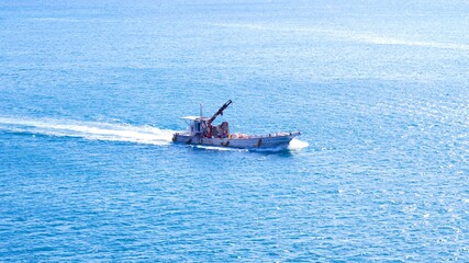 boat in the sea