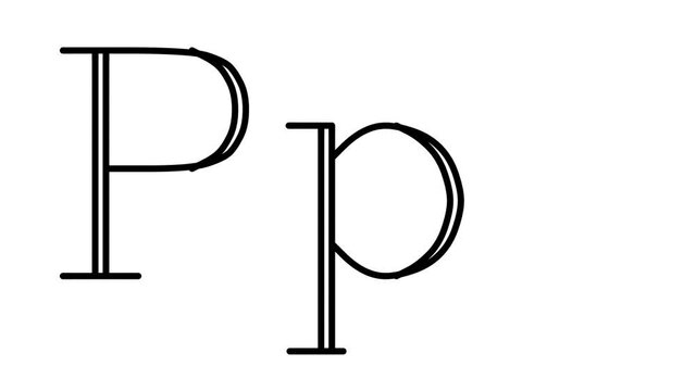 Ppc Animated Handwriting Text in Serif Fonts and Weights