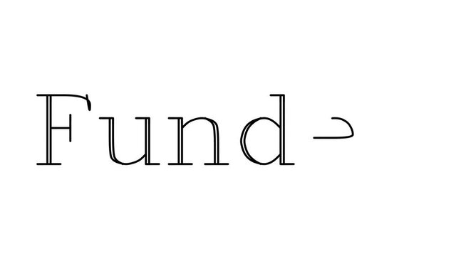 Funded Animated Handwriting Text in Serif Fonts and Weights