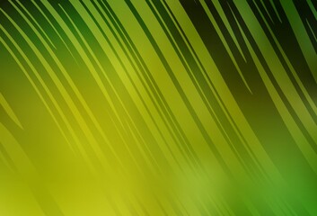 Light Green, Yellow vector blurred bright texture.