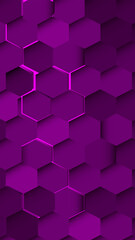 Abstract hexagons background. Modern screen vector design for mobile app