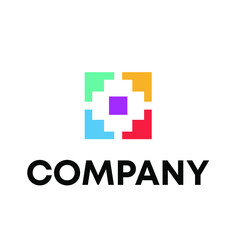 Obraz premium data logo