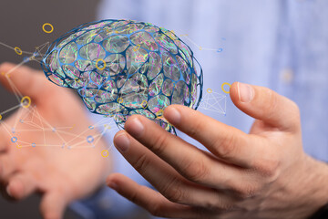 information intelligence brain ai digtal 3d artificial intelligence