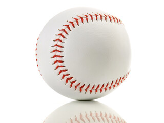 Isolated Baseball on white Background