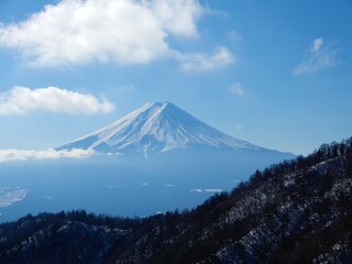 三ツ峠から見た富士山