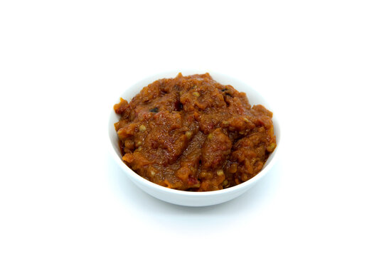 Zacusca Romanian style cooked vegetables