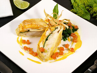 Turbot Fish Fillet - Warm Appetizer