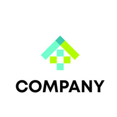 pixel cross medical logo