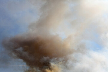 Abstract smoke horizontal background.