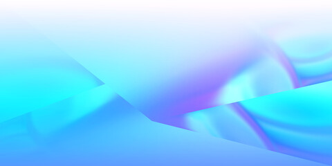 Blurred background with light blue, violet and cyan colors.