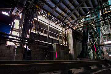 炭鉱施設　第一立坑櫓