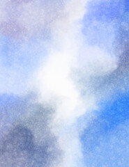 Watercolor painted background. Abstract Illustration wallpaper. Brush stroked painting. 2D Illustration.