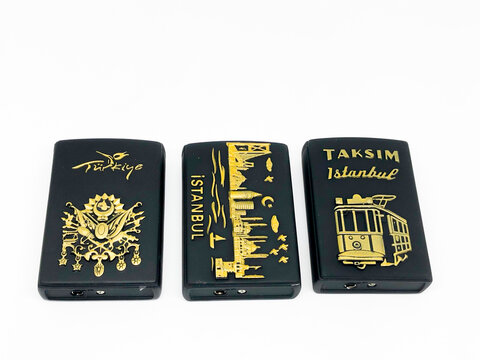 Various style lighters collection