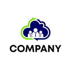 Cloud people logo 