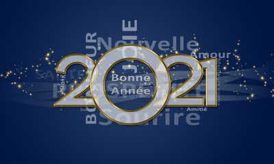 Bonne ann&eacute;e 2021
