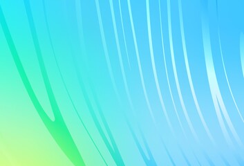 Light Blue, Green vector background with lines.