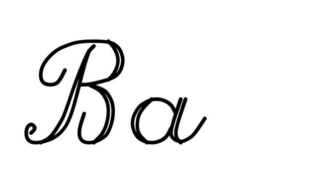 Bad Decorative Handwriting Animation in Six Cursive and Gothic Fonts