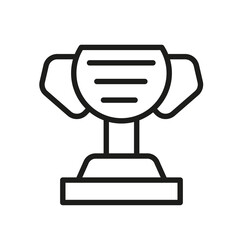 Award Outline Icon. Element For Mobile Concept And Web Apps. Thin Line Vector Icon For Website Design And Development, App Development. Premium Quality