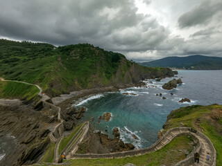View From Gaztelugatxe Island