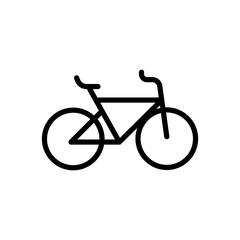 Obraz premium Bike Outline Vector Icon. Modern Style, Premium Quality.